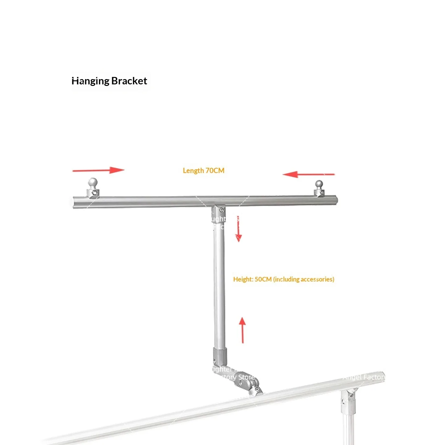 Cross Stitch Floor Scaffold Accessories, Wheels, Cross Stitch Hanging Wire Rod, Special Floor Bracket for Embroidery Frame