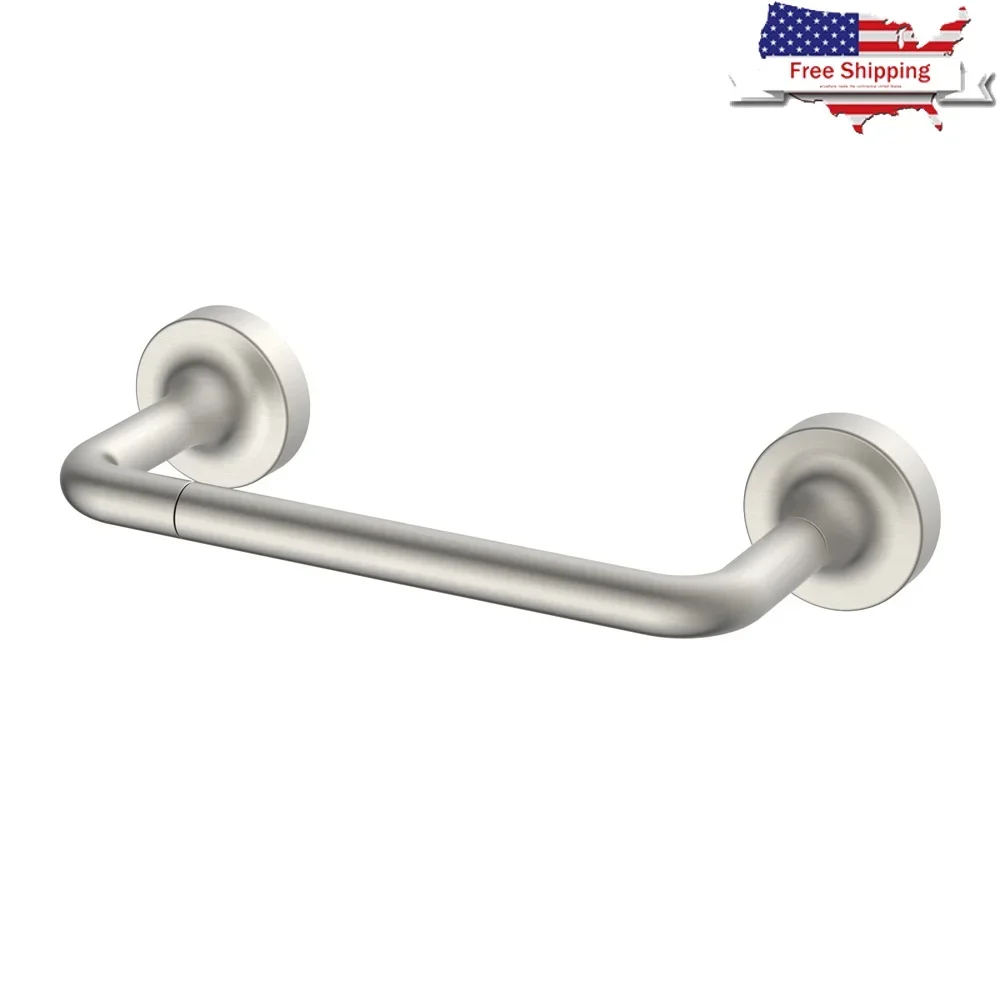 

Настенный держатель для туалетной бумаги, чистый современный дизайн, отделка из атласного никеля, удобная структура, простая установка, аксессуар для ванной комнаты