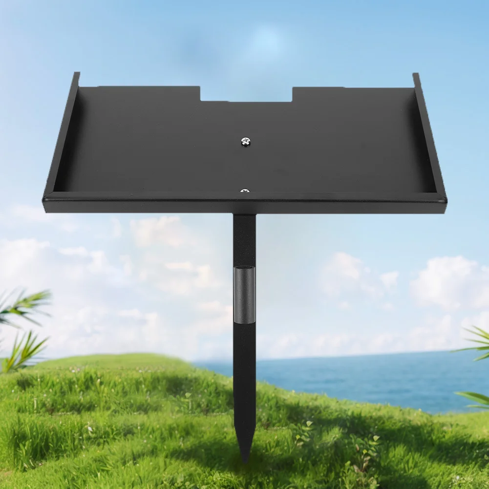 Grave Marker Stand Iron Pets Memorial Stone Stand Dog Memorial Stake Metal Cemetery Decoration for Lost Loved One Cat Dog