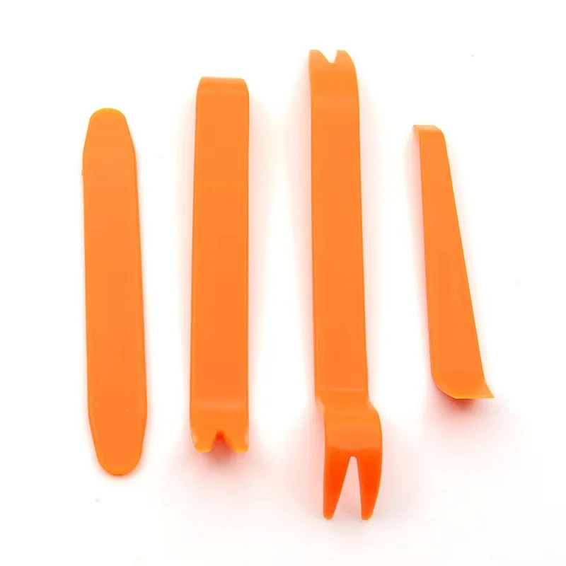 1-12pcs Professional 4Pcs Automobile Audio Door Clip Panel Trim Dash Auto Radio Removal Pry Tool Set Car Panel Removal Tools