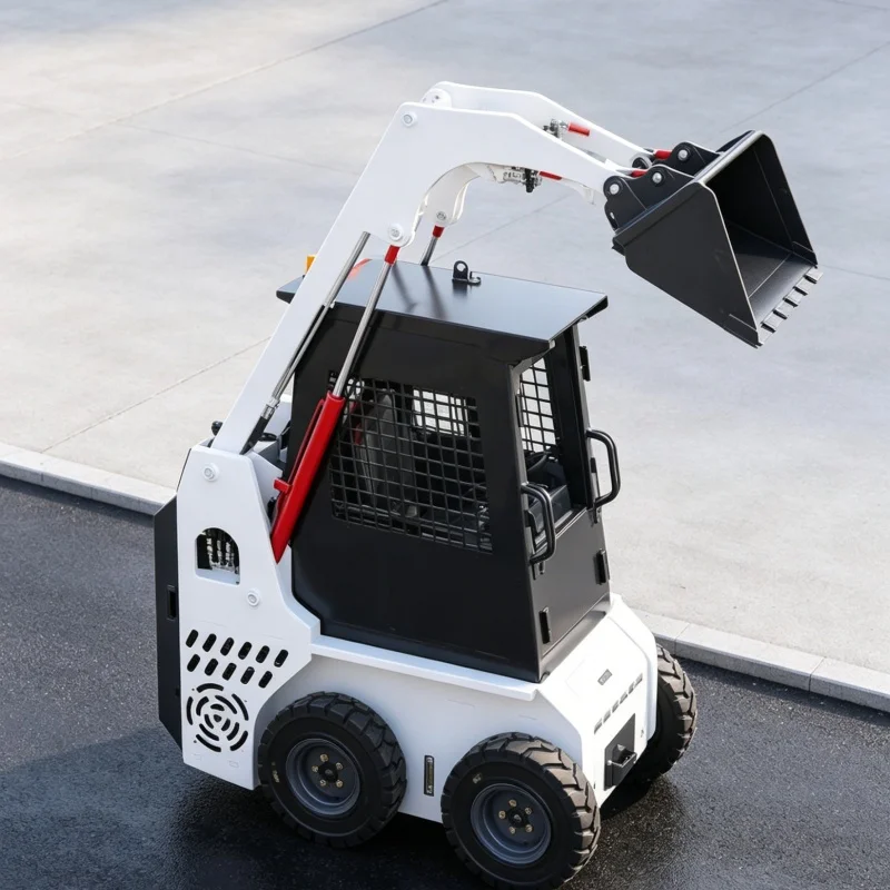 

Customized Operation Skid Steer Equipment, Multi-functional Skid Steer Loader, Hot-selling Ride-on Material Transfer Loader