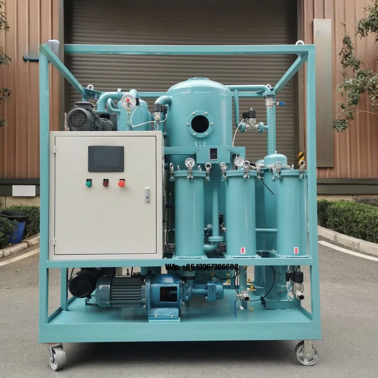 1800-18000liter/hour Double-stage Vacuum  Waste Insulation Oil Purifier Machine for Remove Free Water