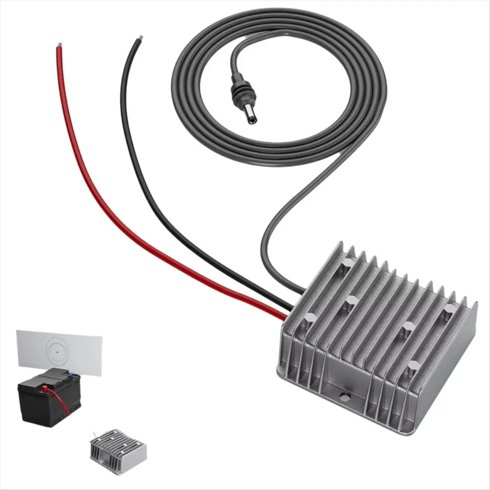 

12V/24V to 57V Step Up Power Cable 4.5A Adapter DC DC Power Cord Converter IP68 Waterproof Shockproof for Starlink Gen 3