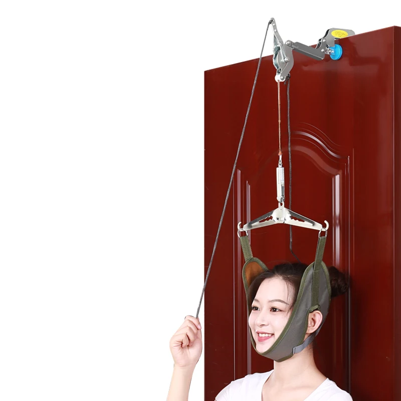 Sturdy Durable Manual Rehabilitation Equipment Household Cervical Spine Physical Traction Frame Traction Correction Devices