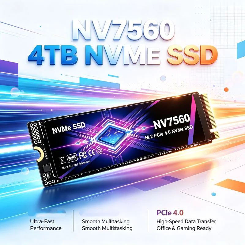 Pc Gaming Vs Ps5 - NV7560 M.2 2280 PCIe4.0 X4 NVMe