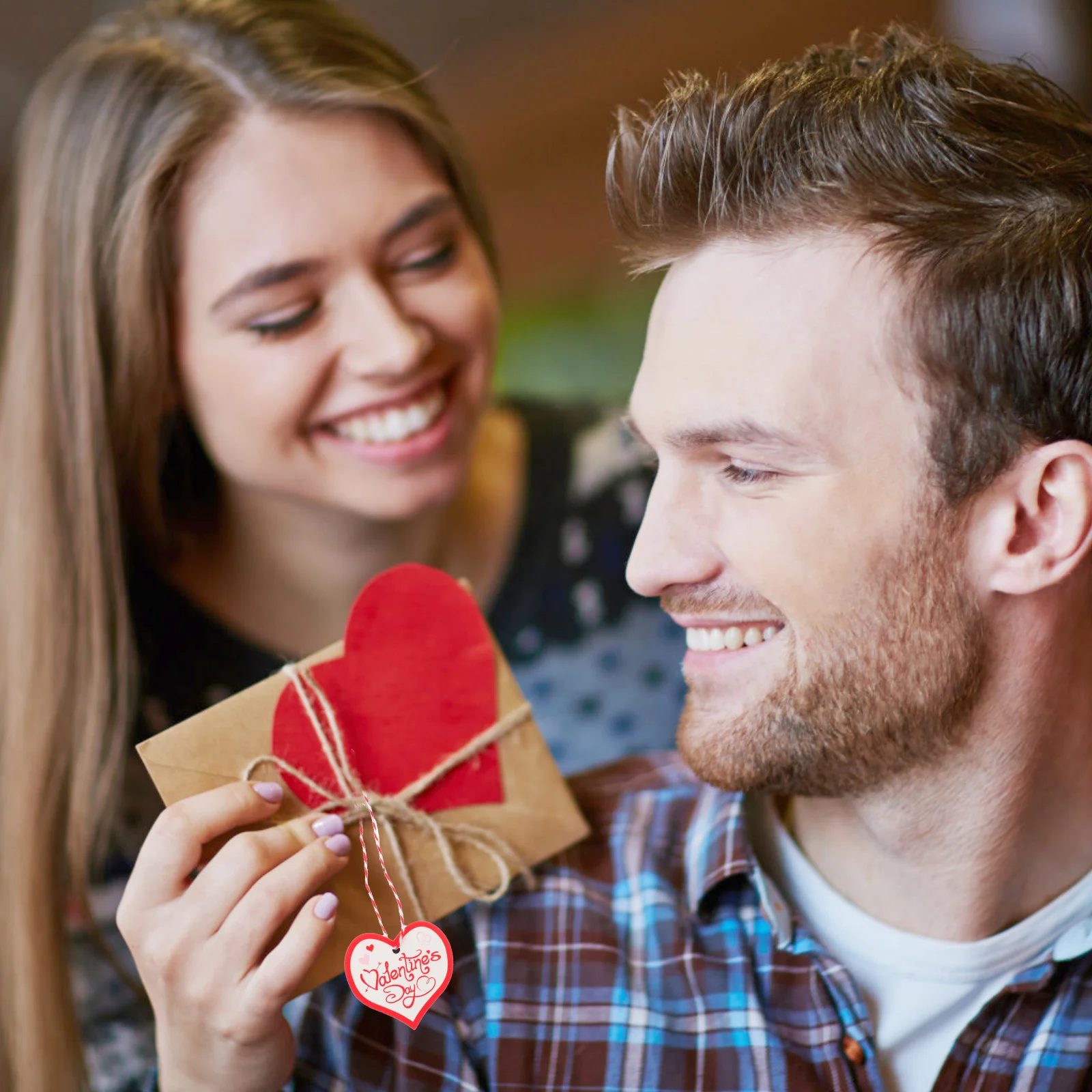 

150Pcs Heart Bookmarks Valentine's Day Gift Tags Premium Hanging Decor for Party Favor Packaging Label Craft Decoration