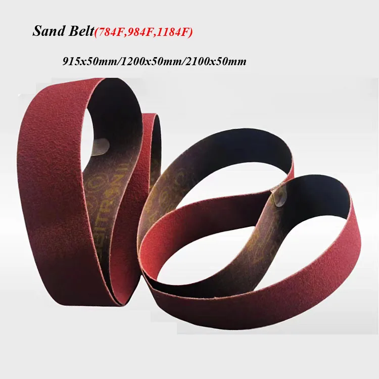 

1 шт. 784f/984F1184F керамический песчаный ремень 915/1200/2100*50/100 мм песочный ремень из оксида алюминия для нержавеющей стали/никелевого сплава # 36~ # 180