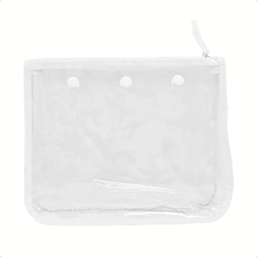 

White Cleaer Insert Bags for BOGG BAG Travel Organizer Storage Pop Set of 1