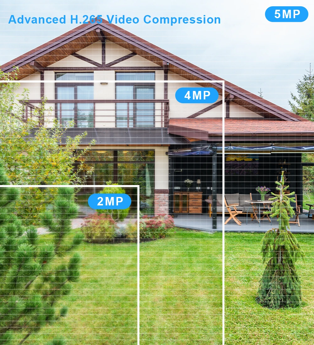 Sistem Kamera Keamanan Jaringan CCTV Rumah Pintar 4K 8MP POE NVR 8 Saluran Kit Harga Pabrik Murah