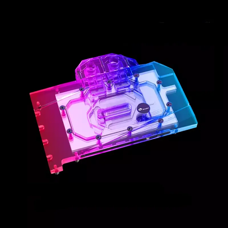 Bykski Water Block Serve For ASUS RTX 4060Ti ATS RTX4060Ti O8G V2 GAMING VGA Cooling Cooler With Backplate,N-AS4060TIATSV2-X-V2