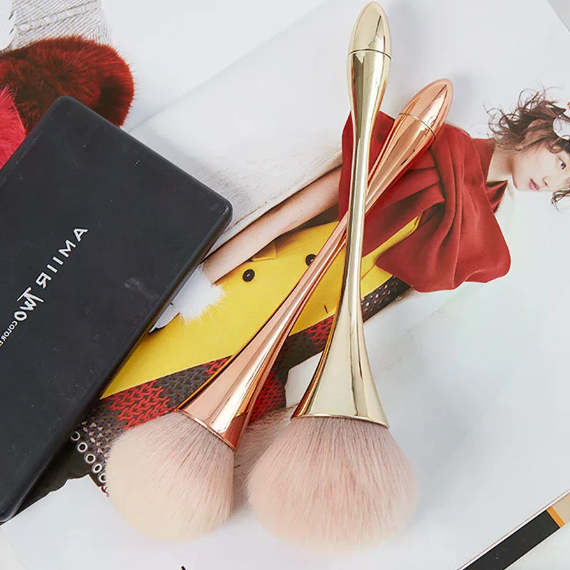 /Kuz/Art Brush Makeup Brush slim Pretty Waist Designed Nail Dust Cleansing Soft Does Not Eat Brush Tool Nail
