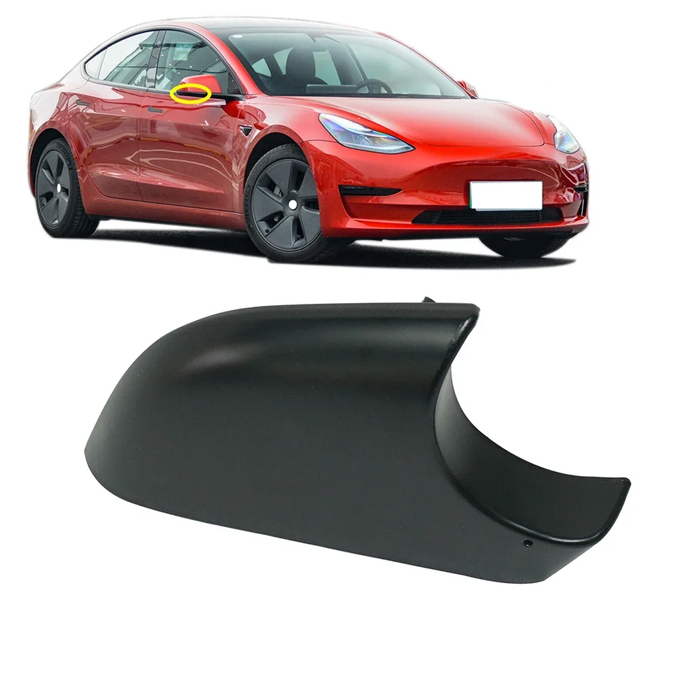 

For 17-22 Tesla Model 3 Right/Left Side Door Wing Mirror Lower Cover Holder Chrome Tray 2287.3006 car accessories