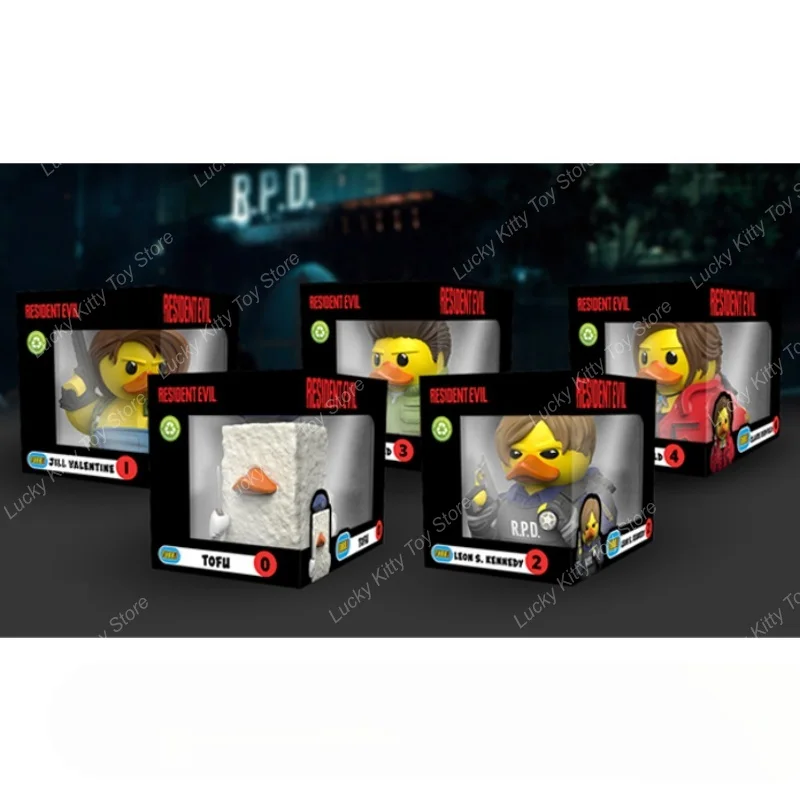 

TUBBZ Duck Collector Cosplaying as R.P.D. Officer Survival Horror Character Vinyl Figure Toy Gift with Keychain