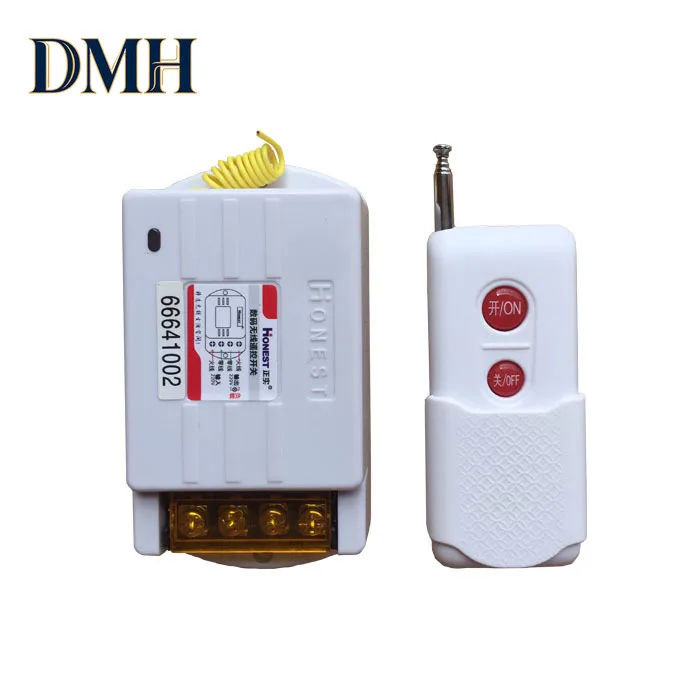 380v digital wireless dual remote control switch three-phase motor water pump remote control switch can pass through the wall