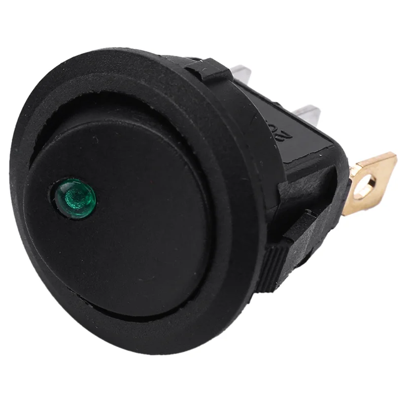 

AB46-32PCS Светодиодный точечный светильник 12 В для автомобиля, лодки, круглый рокер, ВКЛ/ВЫКЛ, ПЕРЕКЛЮЧАТЕЛЬ SPST