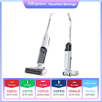 ILIFE W90 Cordless Wireless Wet Dry Smart Mop Washing , 5500Pa Suction, 1 Min Self Cleaning, Large Dual Water Tank