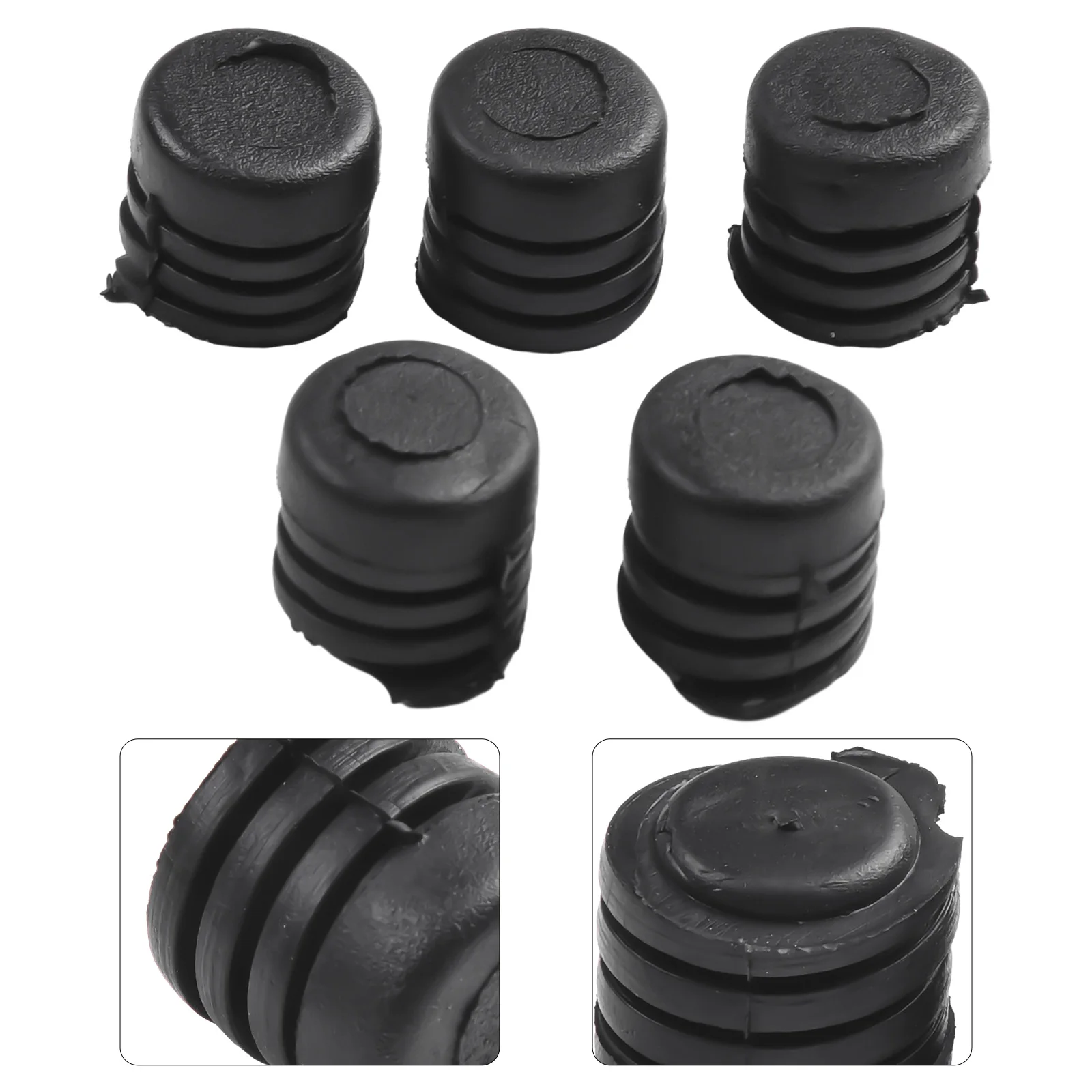 Auto Rubber Buffer Motorkap Buffer Stop 5 Stuks Zwart Rubber Buffer Kap Wasmachine Auto Motorkap Rubber Geen Gloednieuw