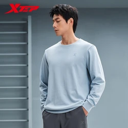 Xtep Pullover Sweater For Men  Winter Keep Warm Sporty Fashion Soft Hoodie Comfortable Knitting Training Tops 876429930131