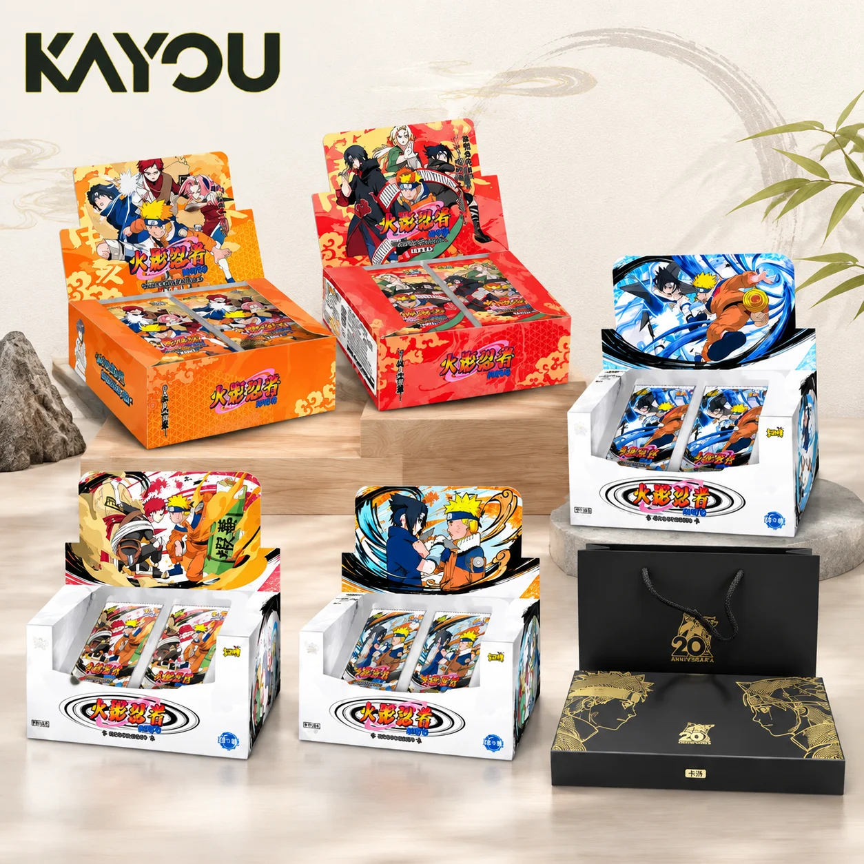 KAYOU Genuine Naruto Card Complete Collection Series Collection Card Fight Chapter Pro Chapter Childrens Toy Game Card Gift