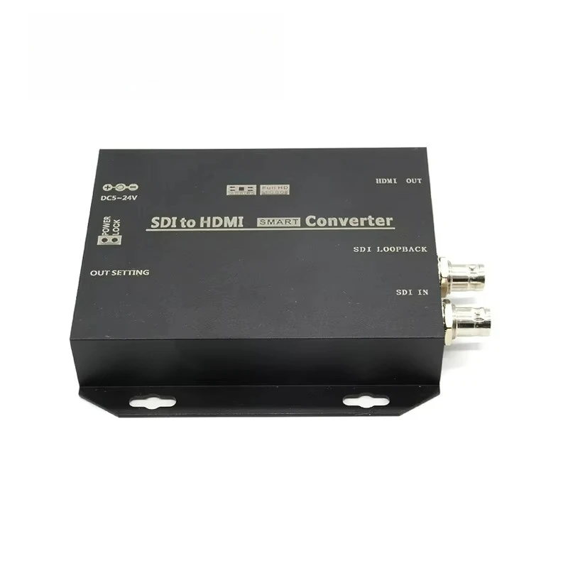 Broadcast Quality 1080p SD/3G/HD-SDI to HDMI Converter Support Frequency Conversion Function