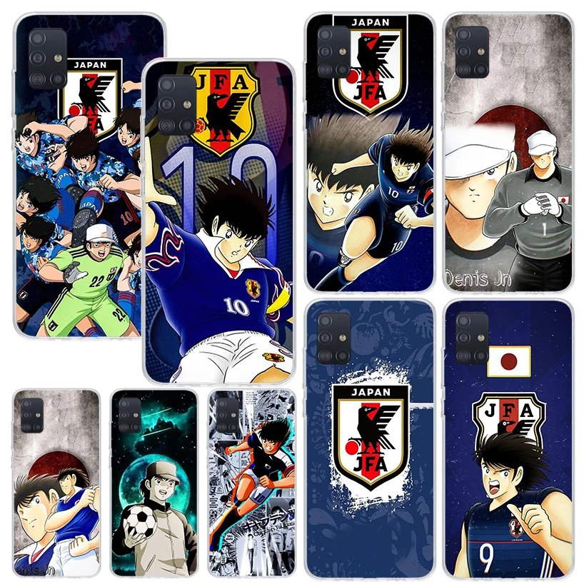 Captain Tsubasa Anime Phone Case For Samsung A51 A41 A31 A21S A11 A01 A71 A50S A40 A30S A20E A10S A70 A6 A7 A8 A9 Plus Back Cove