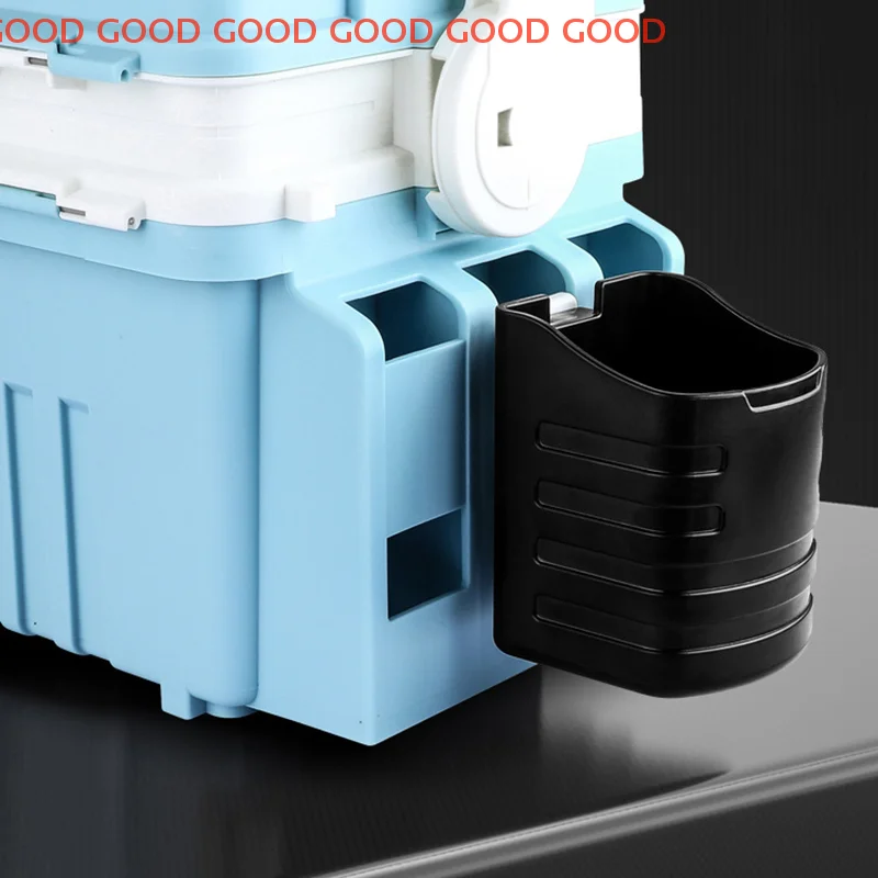 Portabicchieri verticale rimovibile per canna da pesca in plastica 1PC per bottiglia per zattera per contenitore per bevande Meiho