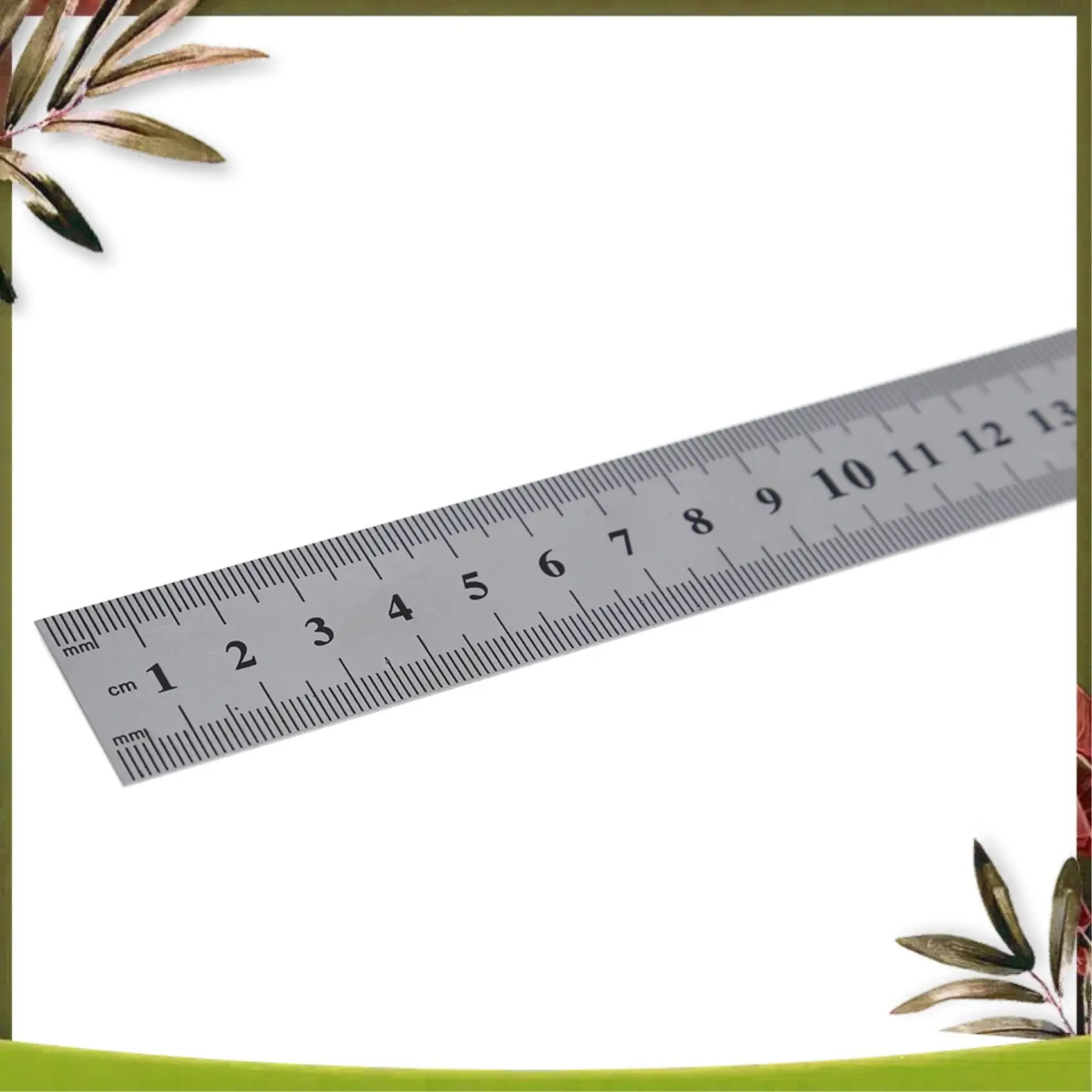

New-2X Stainless Steel 60Cm 23.6 Inch Measuring Long Straight Ruler