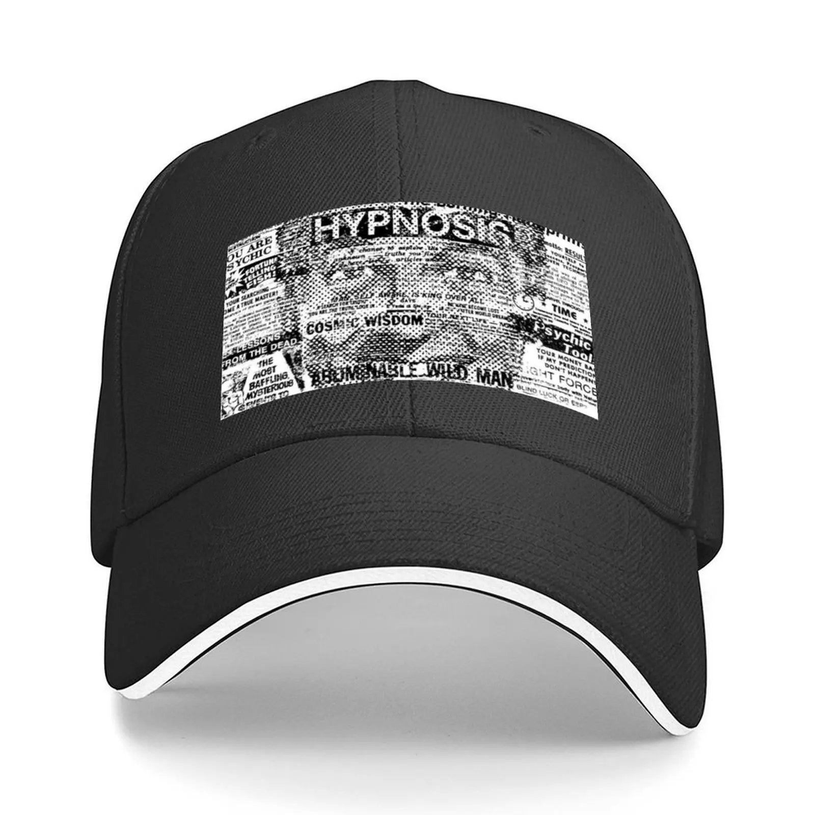

J R “Bob” Dobbs - Hypnosis Baseball Cap Rugby Luxury man cap sun caps Hat Man Luxury Hats Man Women's
