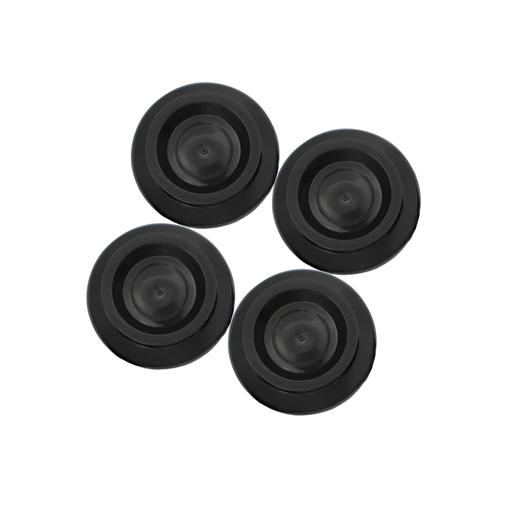 

4 Pcs Piano Non-Slip Mat Cover Coasters Feet Grand Foot Pad Mats Caster Cups Floormat Thread