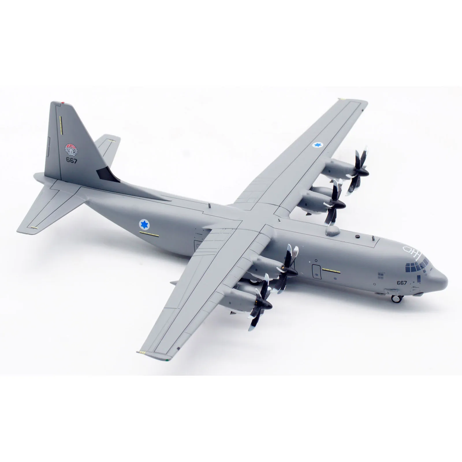 CMC13001 Alloy Collectible Plane Gift INFLIGHT1:200 Israeli Air Force Lockheed Martin C-130J Hercules Diecast Aircraft Model 667