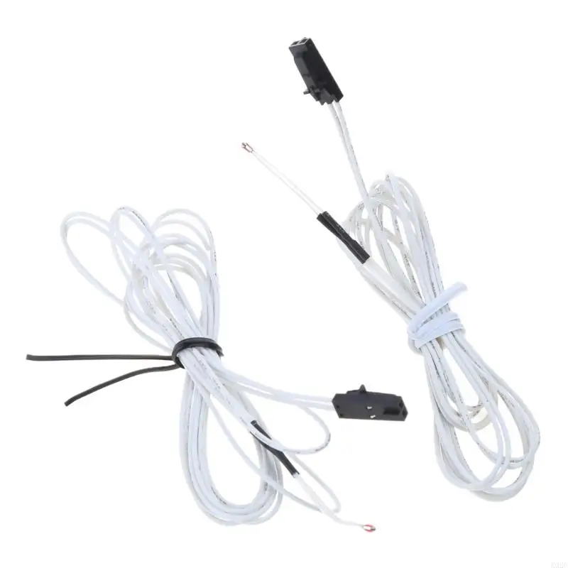 

2Pcs 3D Printers Part HT-NTC100K Thermistor Temperature 1M For 350 Degree K92C
