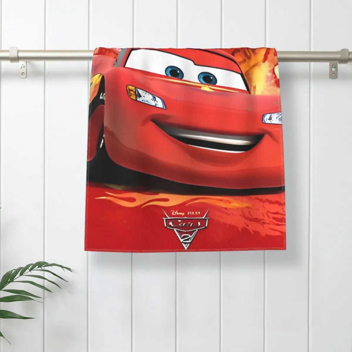 Red Cars Winnerz Lightning McQueen Bath Towel 2023 Summer Microfiber Towels For Summer Beach Quick-dry Towels