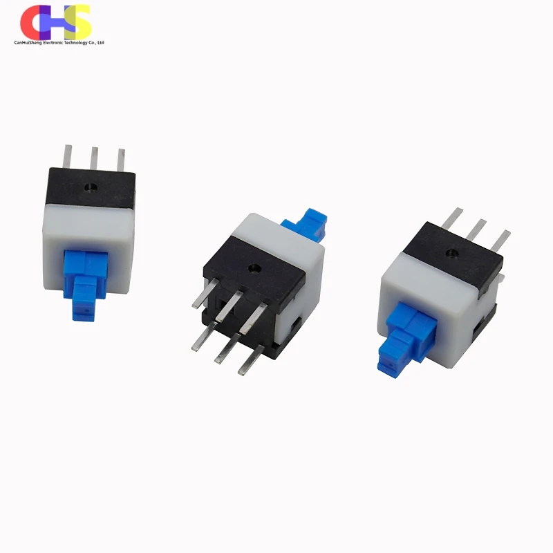 10pcs 5.8*5.8mm 7*7mm 8*8mm 8.5*8.5mm Micro Tact Button Switch 5.8*5.8 / 7*7 /8*8 /8.5*8.5 6Pin Self Locking/Reset Power Switchs