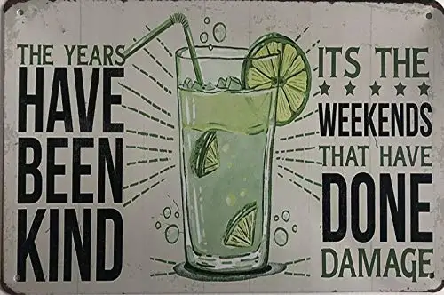 Vintage Retro Metal Tin Sign Alcohol Garage Man Cave Lemon Lemonade Outdoor ; Home Bar Hotel Wall Decor Signs