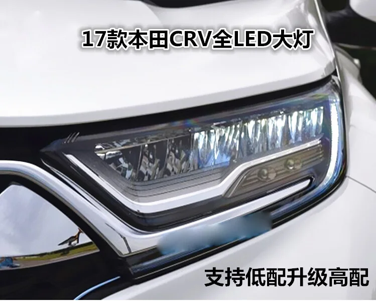 2pcs Car Styling Headlight For CR-V CRV headlights 2017~2019/2012~2015 head lamp LED DRL front light Bi-Xenon Lens xenon HID