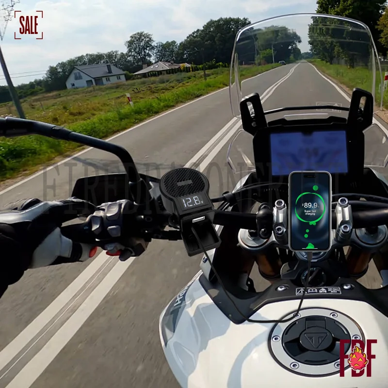 

Универсальное зарядное устройство для телефона на мотоцикл: быстрая зарядка, водонепроницаемый выдвижной кабель для смартфонов на Harley, скутерах, мотокроссовых мотоциклах