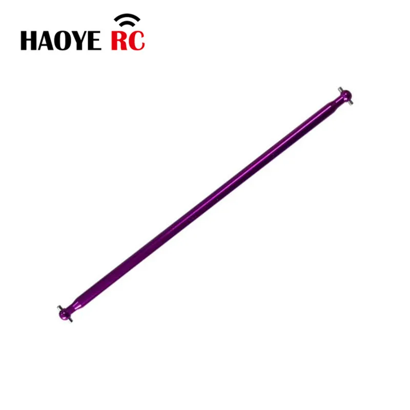 Haoye 1Pc Aluminum Alloy Dog Bone Shaft/Middle Drive Shaft/Model Car Drive Shaft Remote Control Car Modification RC Accessories