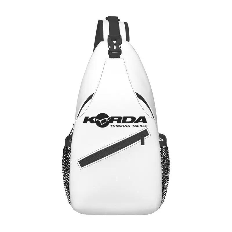 Fashion Kordas Fishing Logo Sling Crossbody Backpack Men Shoulder Chest Bags for Camping Biking