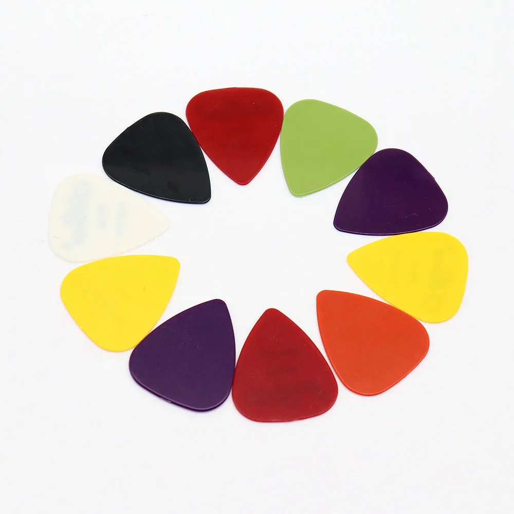 12pcs Electric Guitar Picks Mediator Alice Thickness 0.58mm 0.71mm 0.81mm 0.96mm 1.20mm 1.50mm Guitar Accessories Color Random