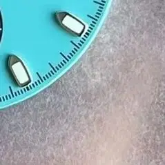 EW Factory Watch Dial Tiffany Blue Compatible RX Dtona 4130 Movement Installation