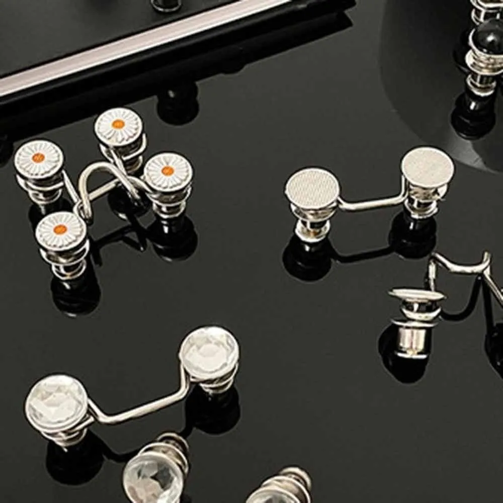 

Аксессуары для одежды Регулируемые булавки для пуговиц Не требует шитья Зажим для пуговиц Легко устанавливается Брюки Пуговицы на талии Юбки