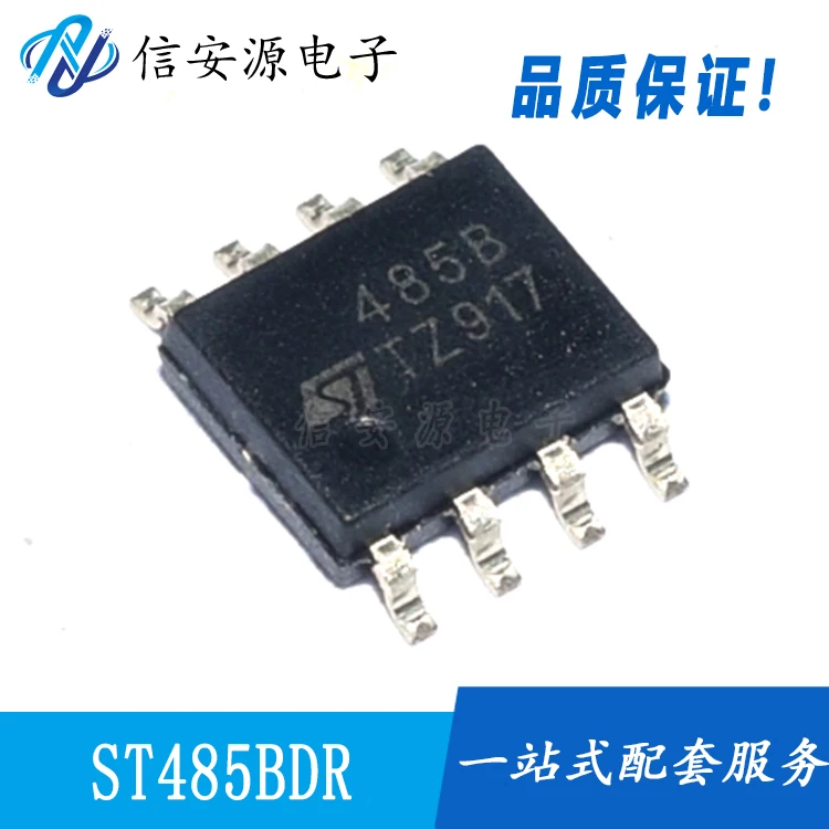 10 piezas 100% original ST485BDR SOP-8 ST458B, interfaz de RS-485/RS-422, chip IC