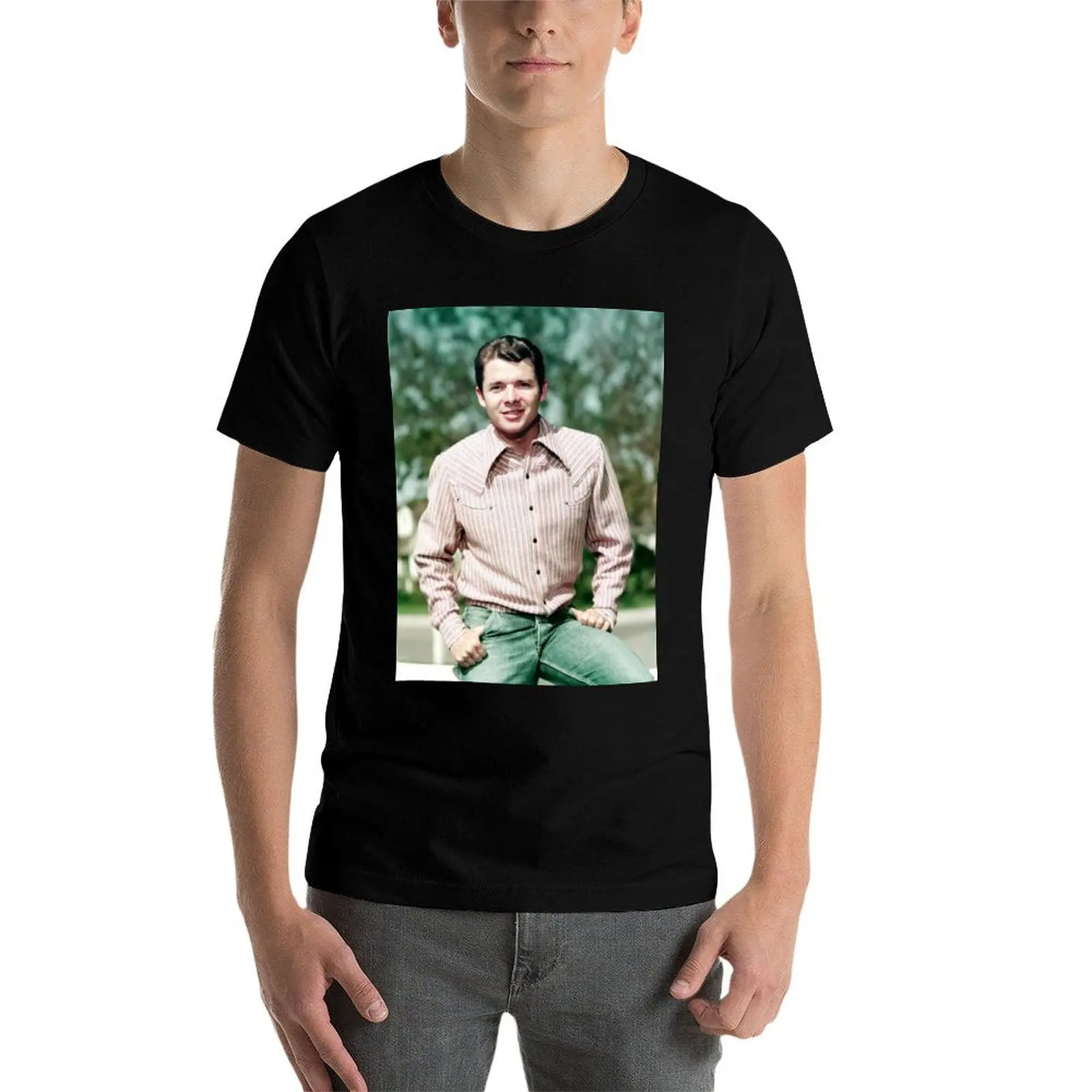 Audie Murphy handsome T-Shirt anime clothes boys animal print summer shirt quick drying t shirts for men pack