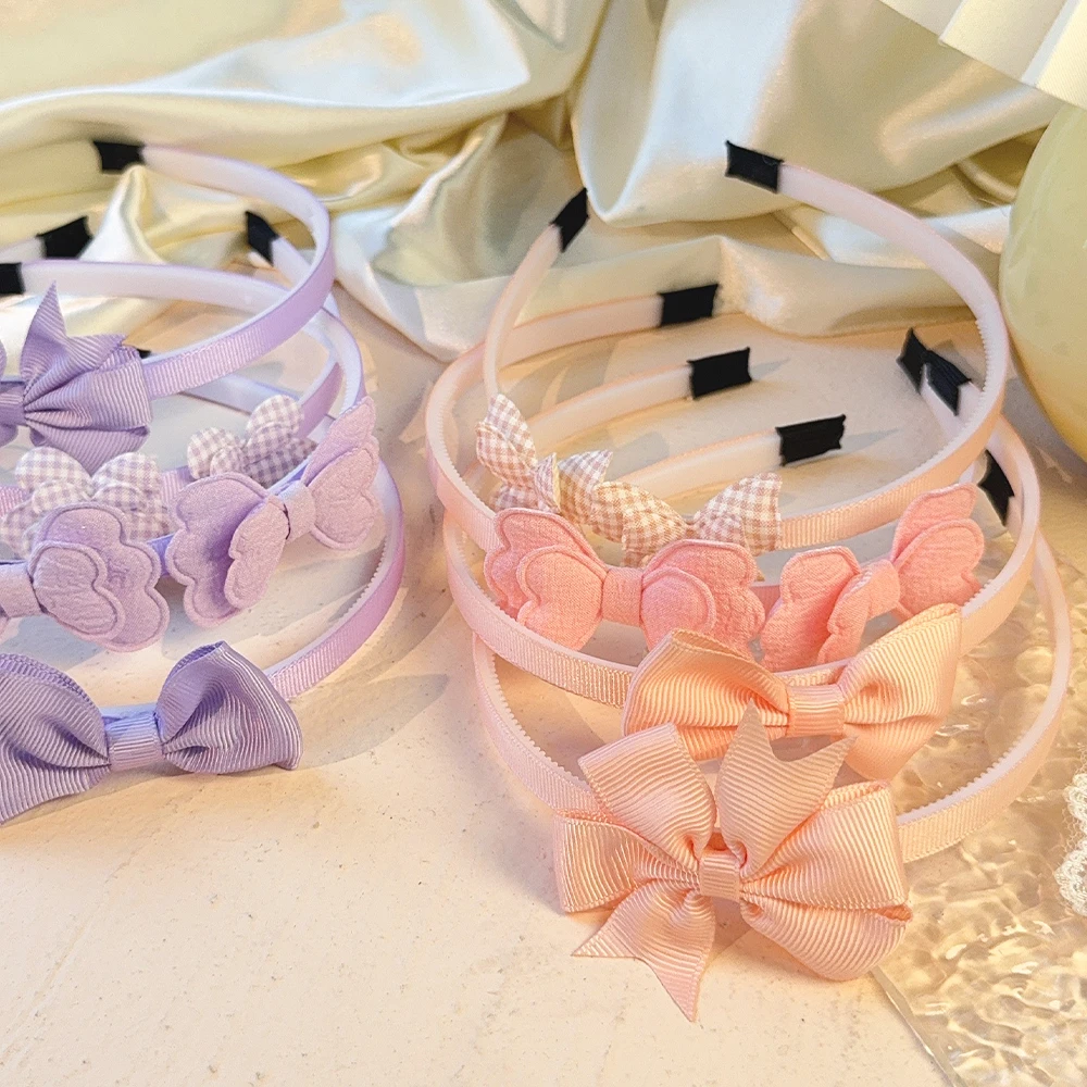 

Резинки для волос, повязки на голову для девочек и детей, 4 шт./компл., новые милые, приятные для кожи головы, сладкие конфеты, детские аксессуары для волос, подарочный набор