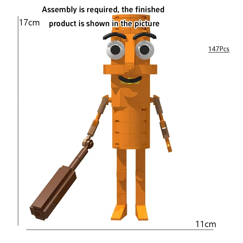 새로운 Tralalero Tralala 빌딩 블록-재미있는 상어 입상 데스크탑 장식품-창의적인 장식 어린이 선물, 크리스마스 선물