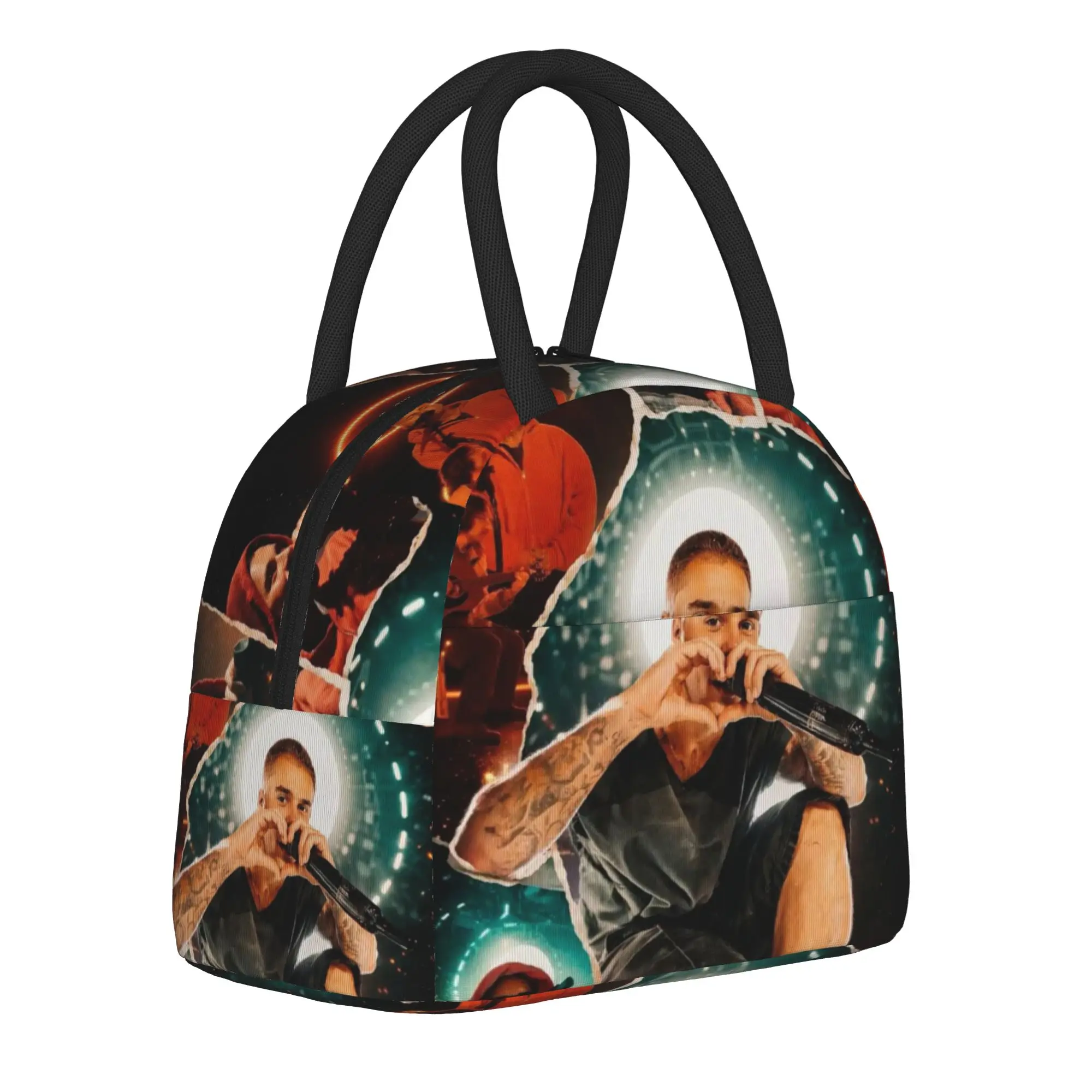 Justines Bieberchella Biebers Concert 2026 Thermal Insulated Lunch Bags for Office Bento Box Men Women Cooler Thermal Lunch Box
