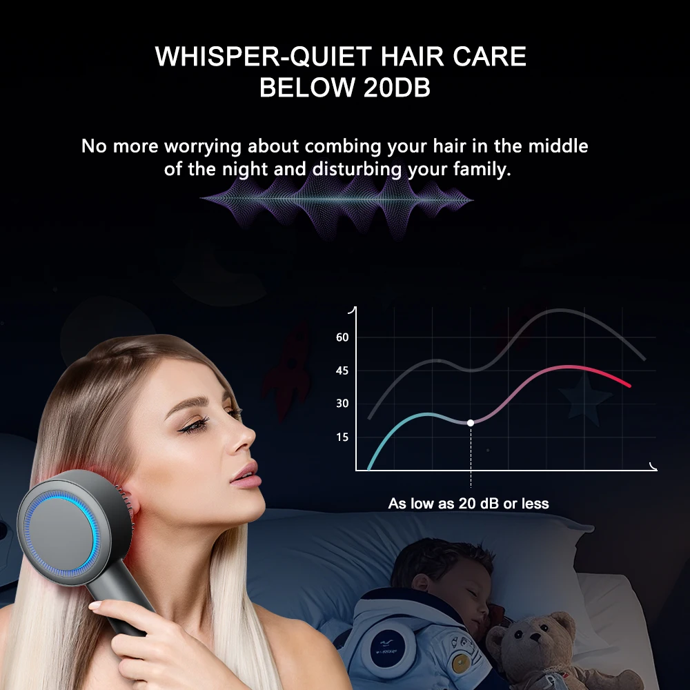 مشط تدليك فروة الرأس، فرشاة تدليك الرأس الكهربائية، مشط توزيع زيت نمو الشعر