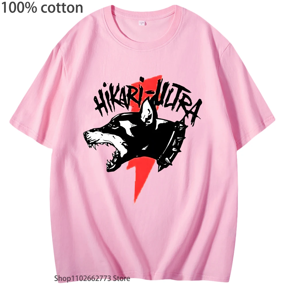 City Morgue Clothes T-shirts Zillakami Sosmula Hikari Ultra Lightning Bolt Tees Men Cartoon Funny Tshirt 100% Cotton Summer Tops