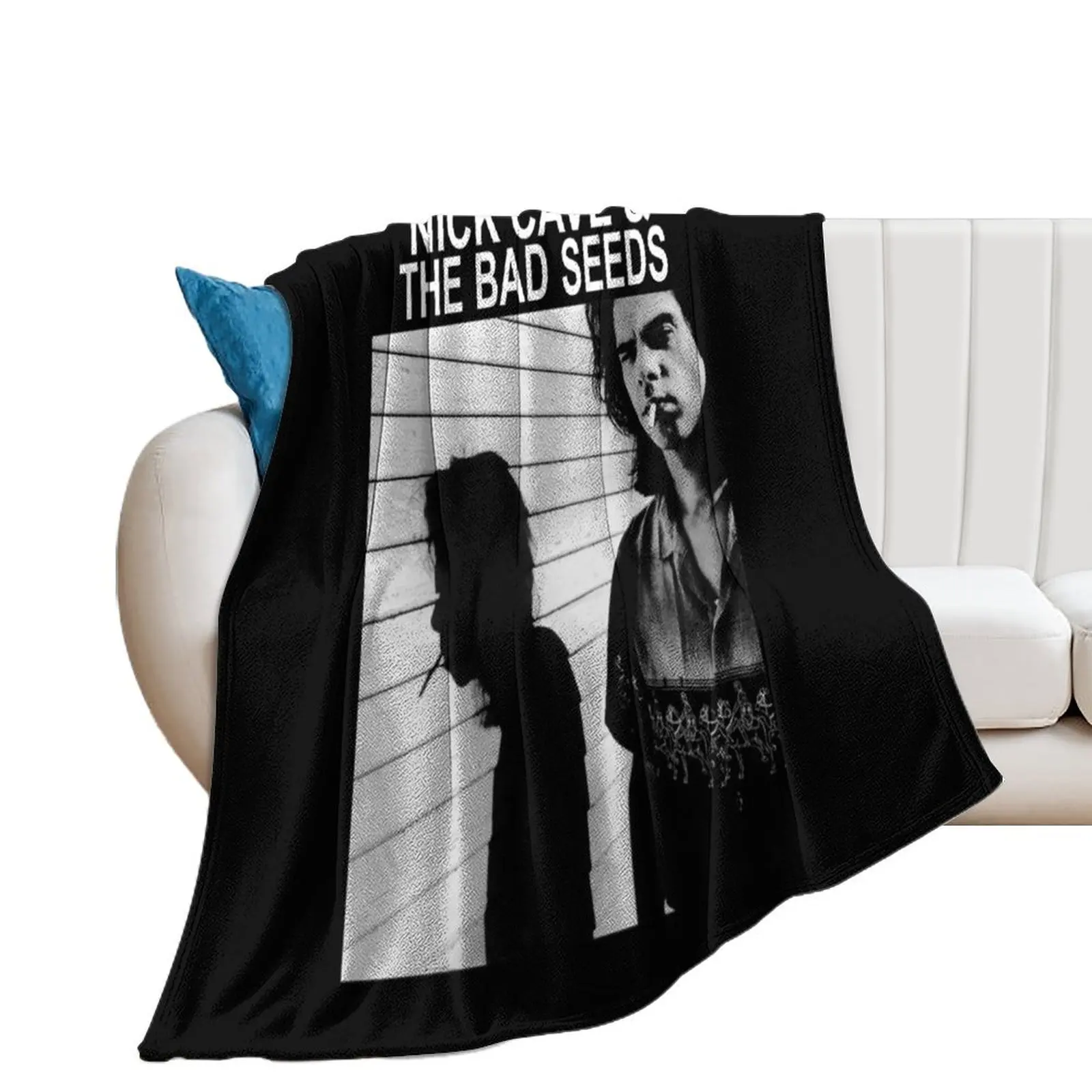 classic black nick cave Throw Blanket Decoratives Fashion Sofas Camping Blankets