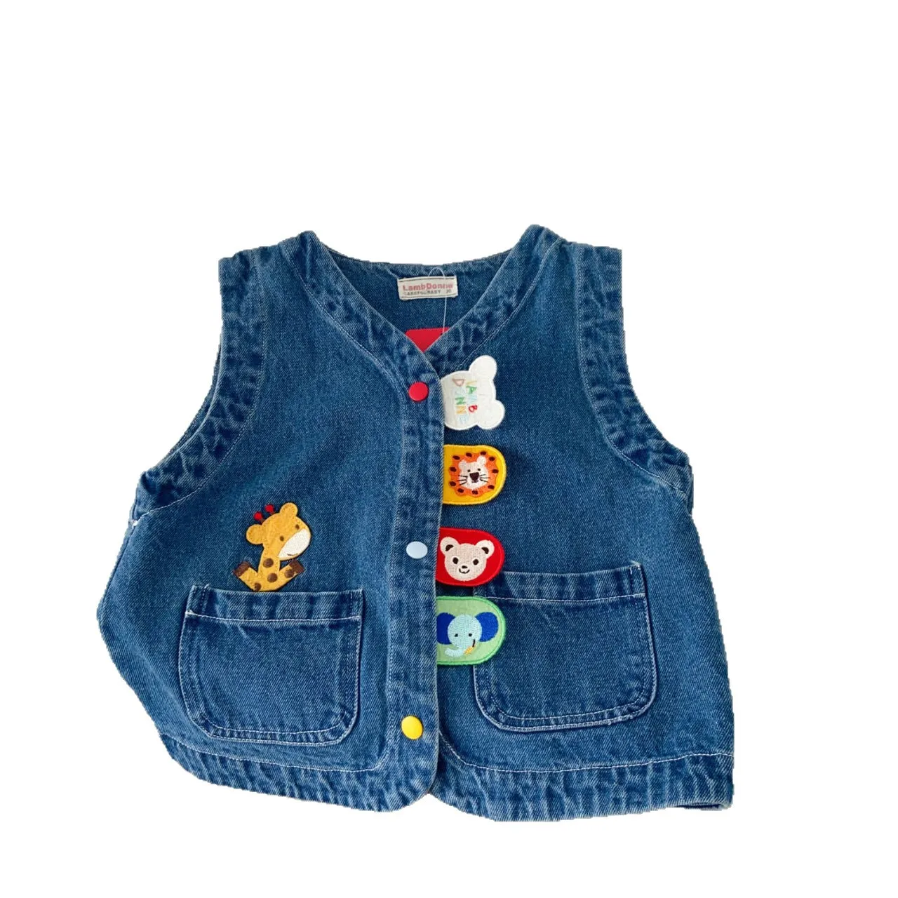 

Strictly select children's vest baby vest 2025 autumn collection Japanese denim, children's vest comfortable vest